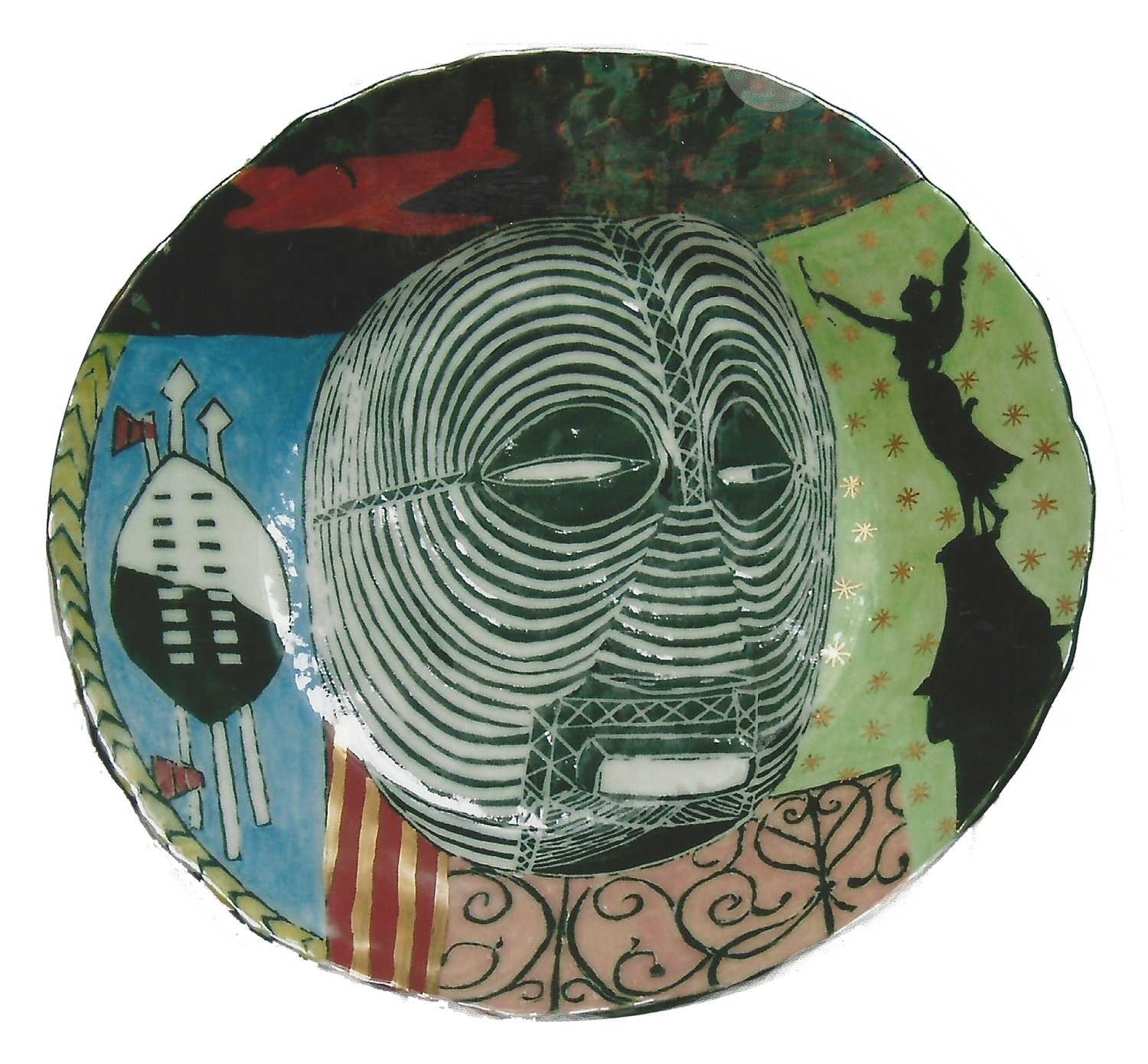 PRIVATE COLLECTION, JOHANNESBURG (2014) DIAMETER 28CM — Plate 5